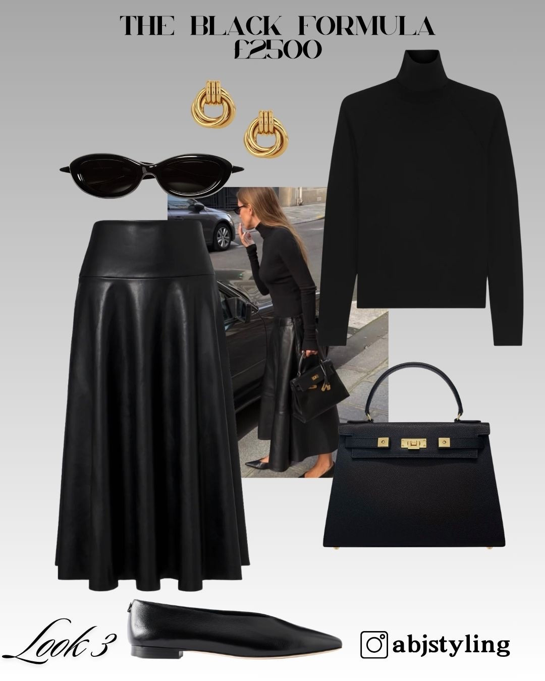 The investment version. Better materials and more refined accessories, but fundamentally the same styling formula.

Styling tip: when everything is one colour, pay more attention to shape than decoration. A fitted top against a fluid skirt gives the look its balance.

#LTKautumn #LTKuk #LTKeurope