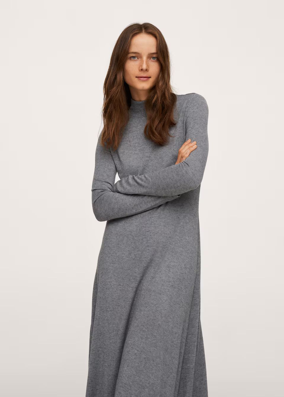 Knit Sweater Midi Dress | Fall Dress | Thanksgiving  | MANGO (US)