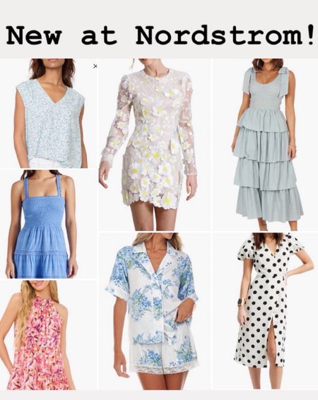 Nordstrom new arrivals! 
Spring dresses, matching pajamas, spring styles 

#LTKSeasonal #LTKFestival