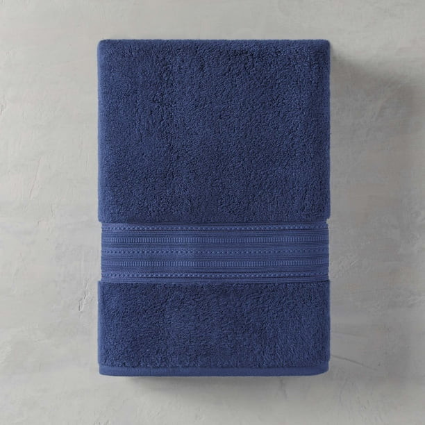 Better Homes & Gardens Signature Soft Bath Sheet, Blue Admiral | Walmart (US)