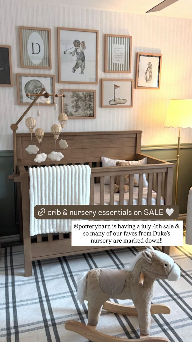 These Pottery Barn pieces from Duke's nursery are still on sale!

#LTKHome #LTKSaleAlert #LTKKids