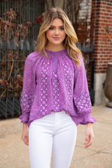 Barcelona Embroidered Blouse | Rungolee