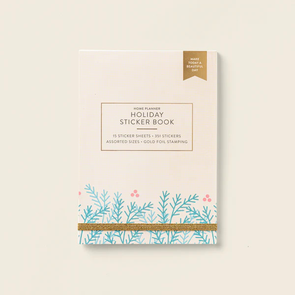 Holiday Sticker Book (12 Month) | Passionate Penny Pincher Shop