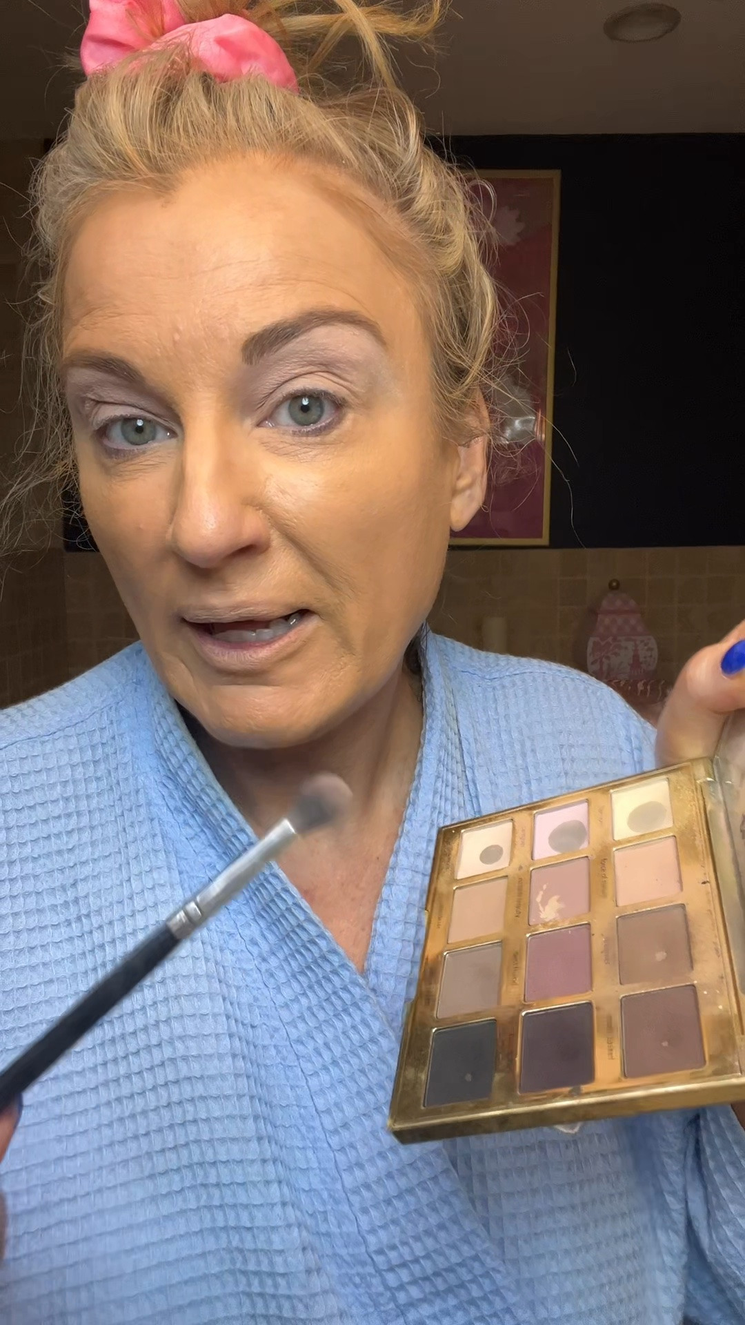 Eyeshadow tip for mature skin (hooded eyes) using my favorite eyeshadow palette

#LTKOver40 #LTKmorningroutine #LTKBeauty