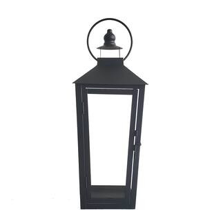 15.7" Black Metal Lantern by Ashland® | Michaels | Michaels Stores