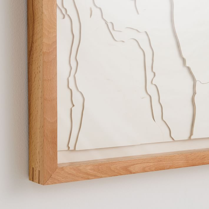 Waves Dimensional Wall Art | West Elm (US)