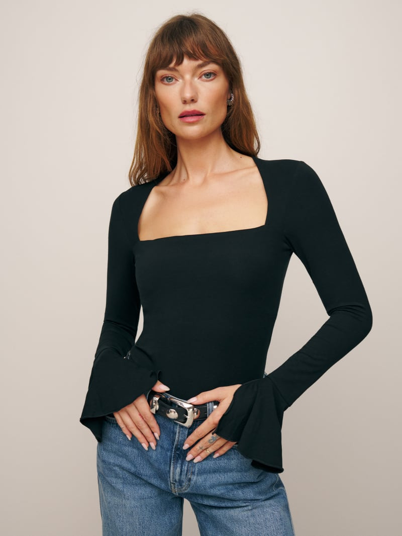 Lucca Knit Top | Reformation (Global)