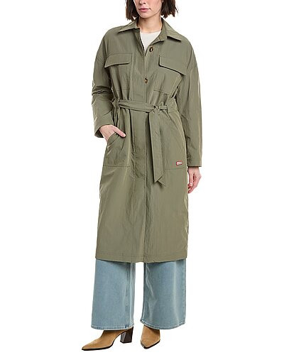 Crinkle Rain Coat | Rue La La