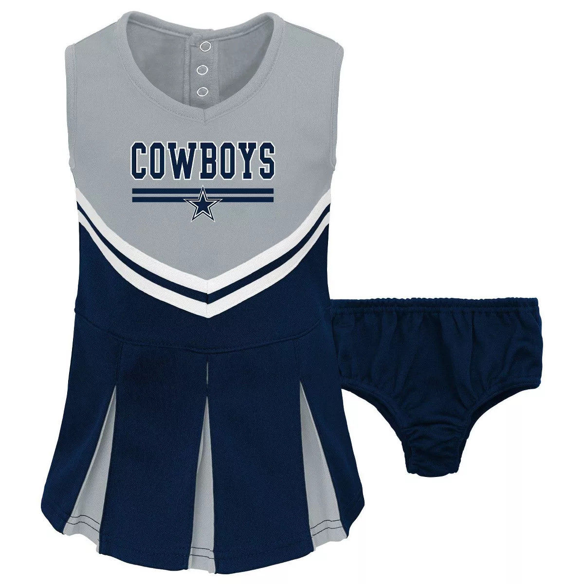 NFL Dallas Cowboys Toddler Girls' Cheer Pajama Set | Target