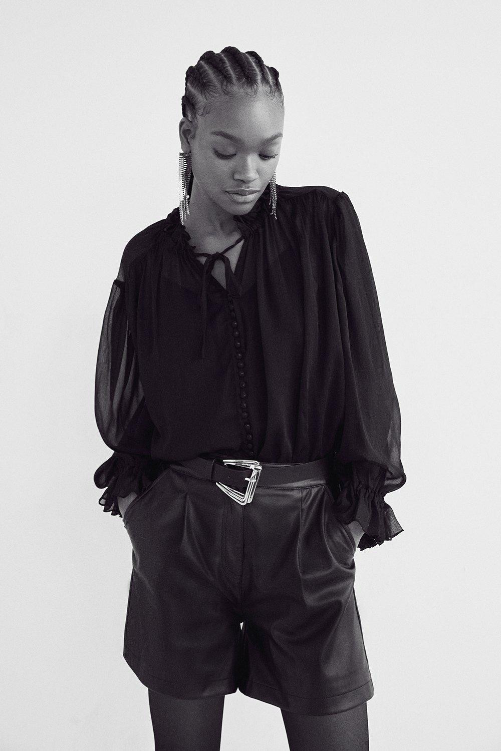 Faux Leather Short | Warehouse UK & IE