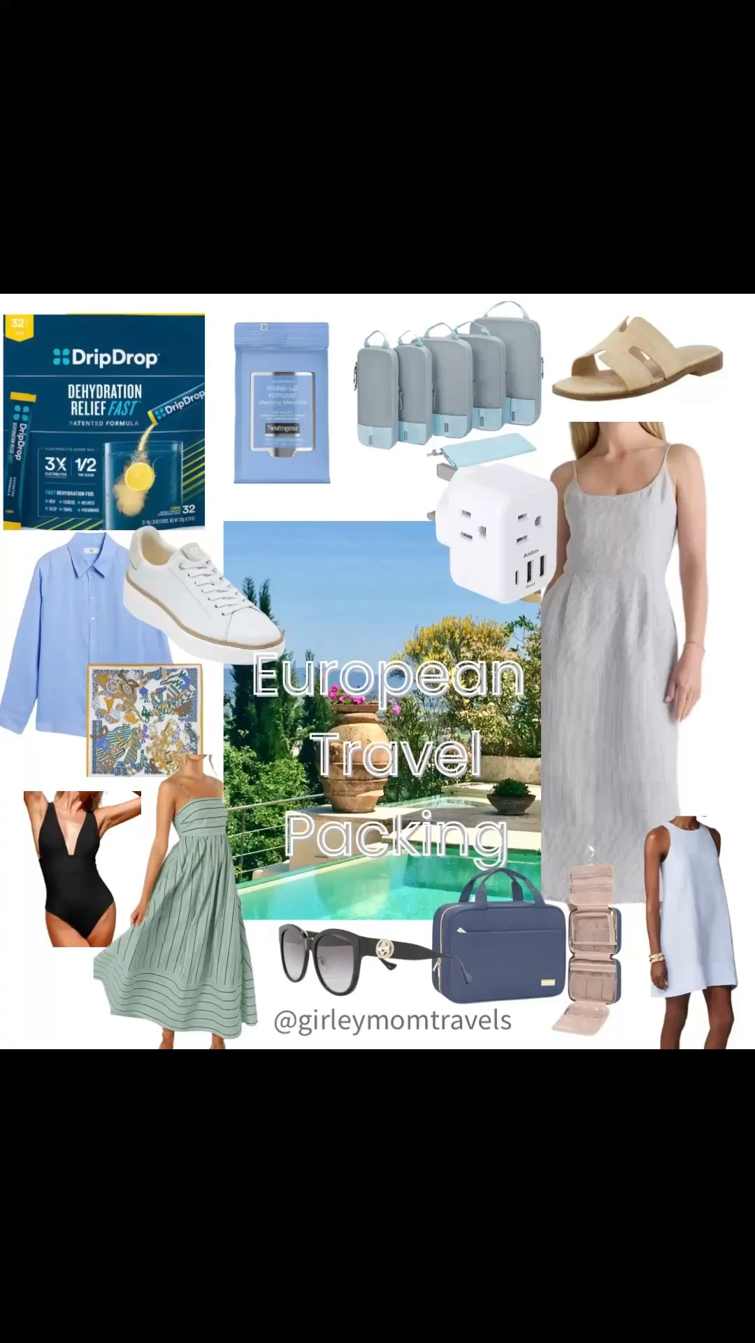 European Travel Outfits and Essentials.

#LTKOver40 #LTKTravel #LTKSeasonal