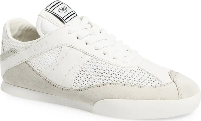 Kick Leather & Mesh Sneaker (Women) | Nordstrom