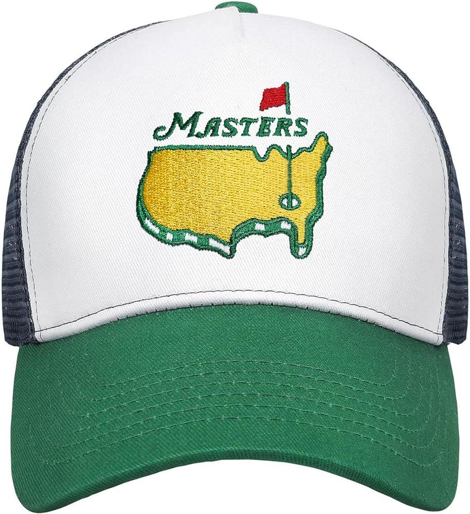 Masters Hat Green Embroidered Masters Golf Hat for Men Women Ball Baseball Cap | Amazon (US)