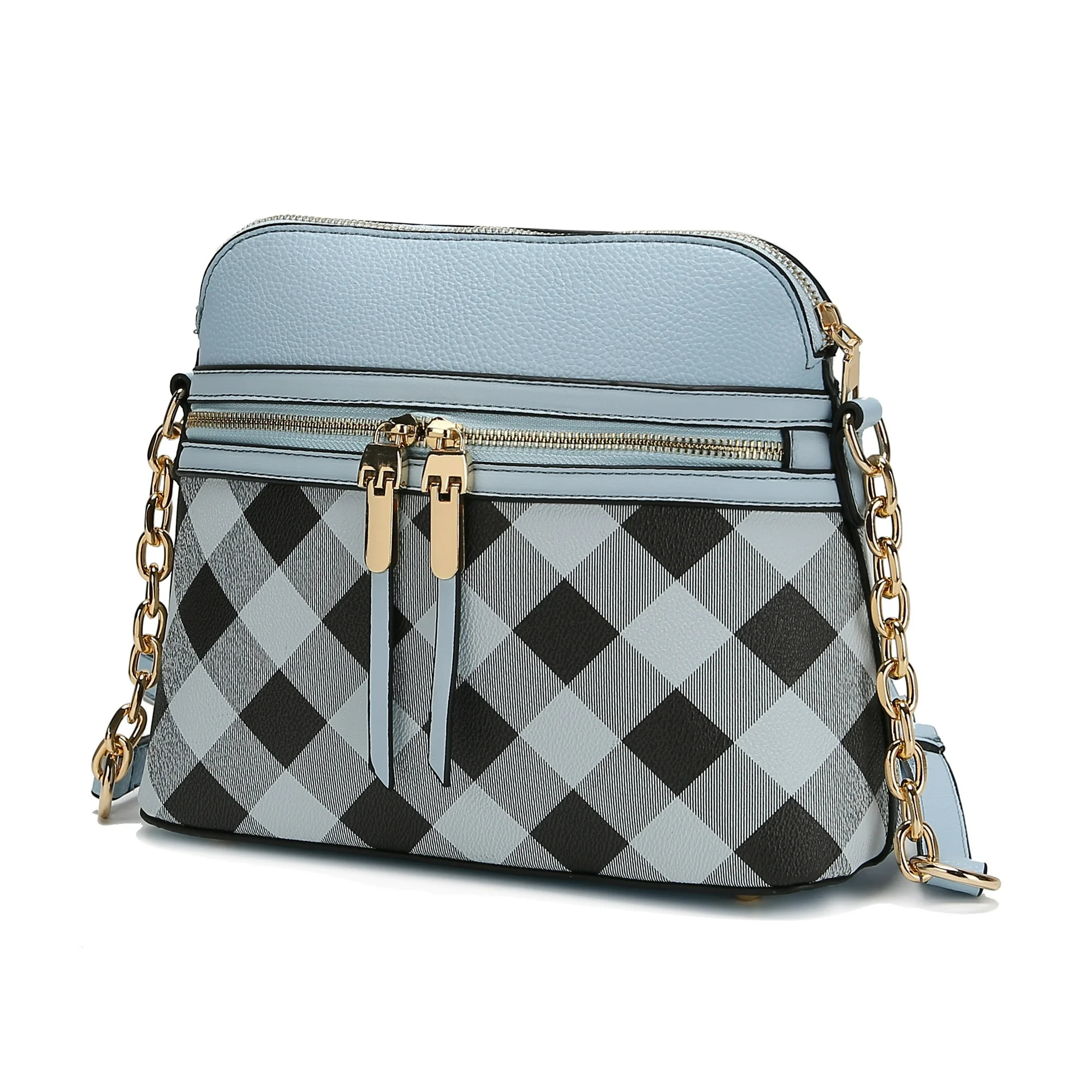 MKF Collection Suki Checkered Crossbody Bag By Mia K. | Walmart (US)