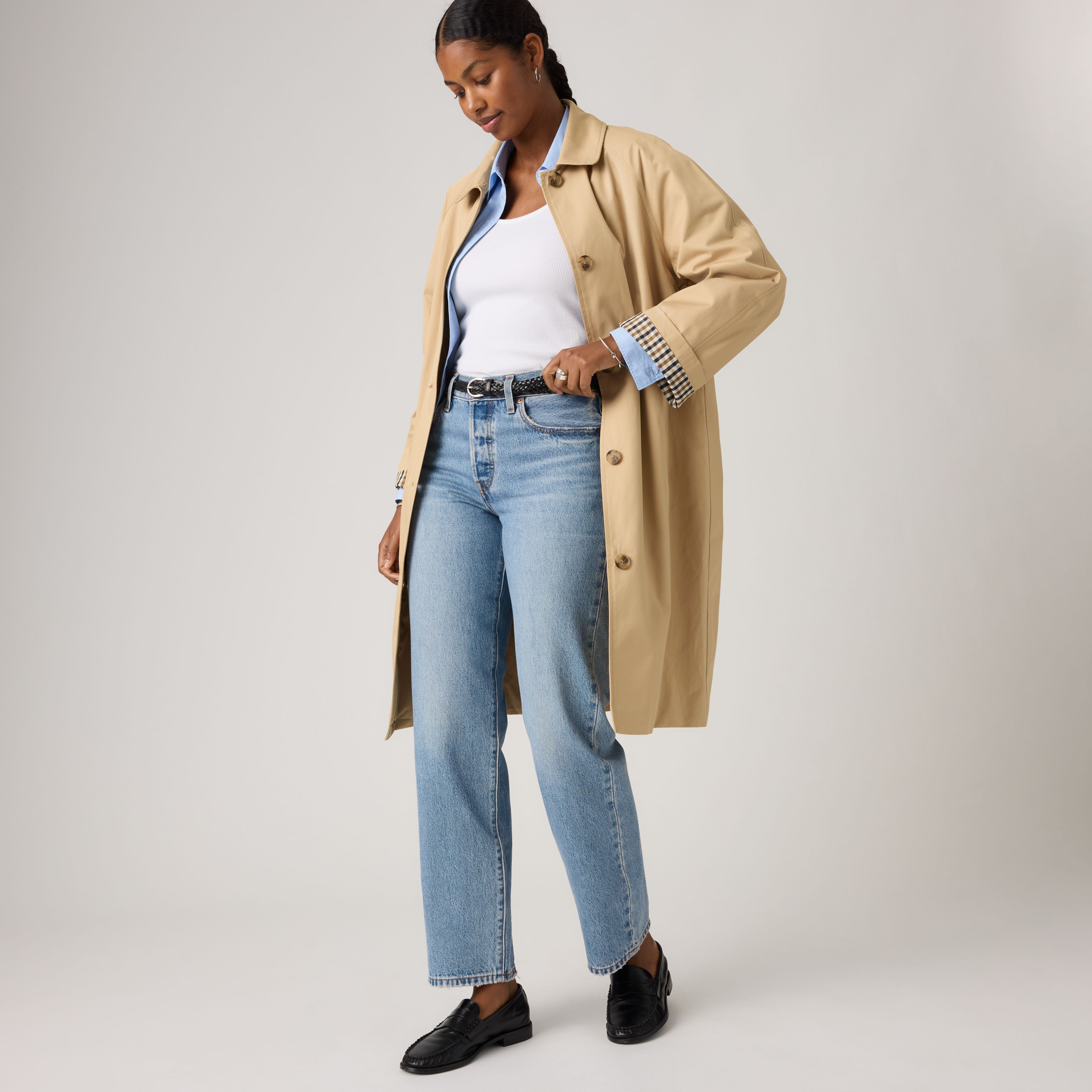 Levi's Frankie Mac Trench Coat - Women's L | Levi's US
