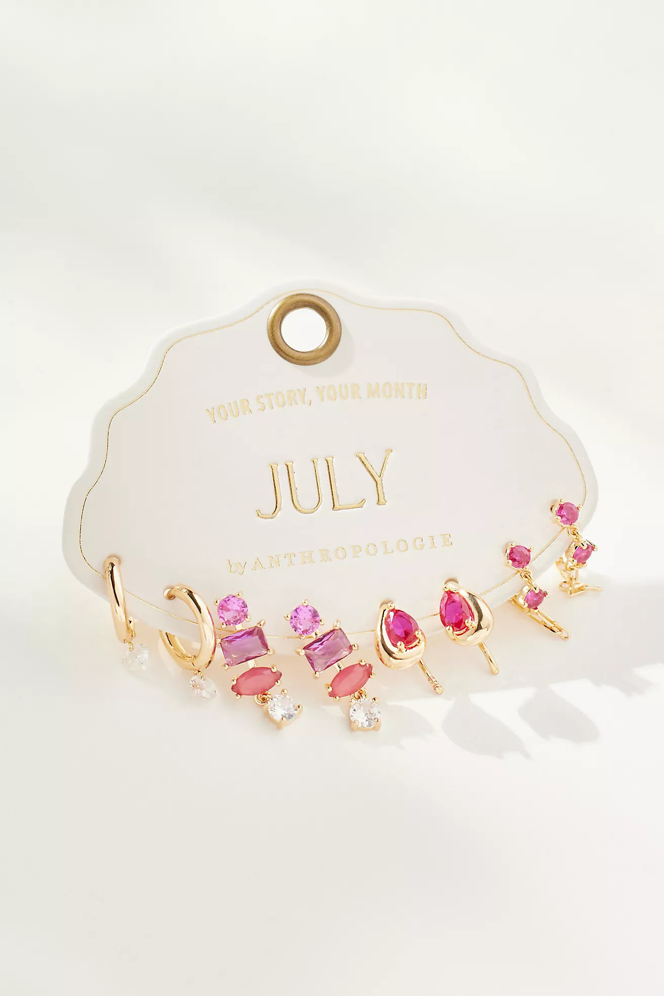 Birthstone Earrings, Set of 4 | Anthropologie (US)