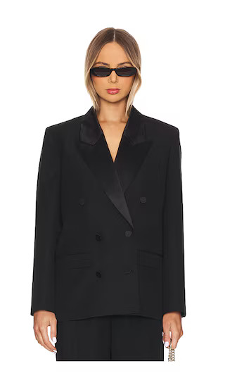ANINE BING Ross Blazer in Black. - size XS | Revolve Clothing (Global)