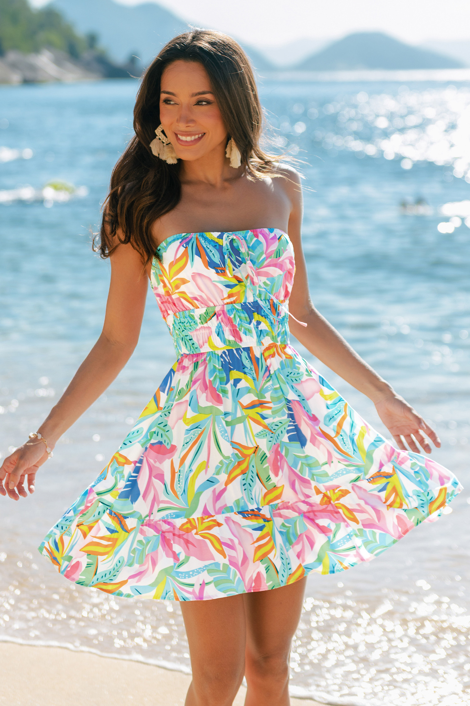 Sanctuary Tropical Mini Dress | Cupshe US