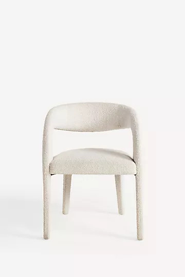 Bouclé Hagen Dining Chair | Anthropologie (US)