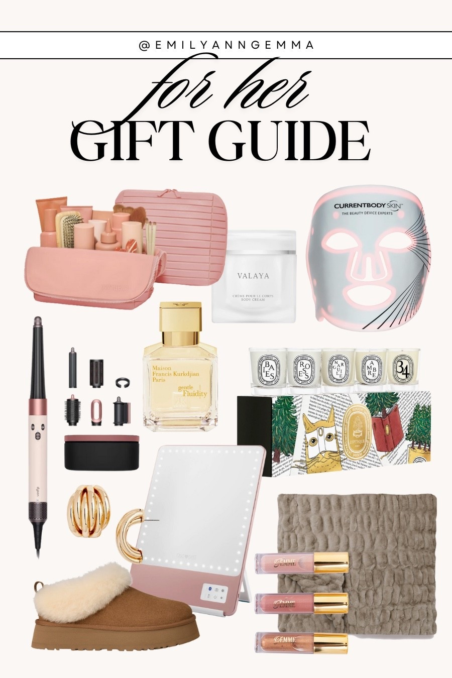 GIFT GUIDE: For her! She deserves the best with UGG slippers, the Dyson Airwrap, beauty favorites and a few more ideas 💕🎄 

#LTKGiftGuide #LTKHoliday