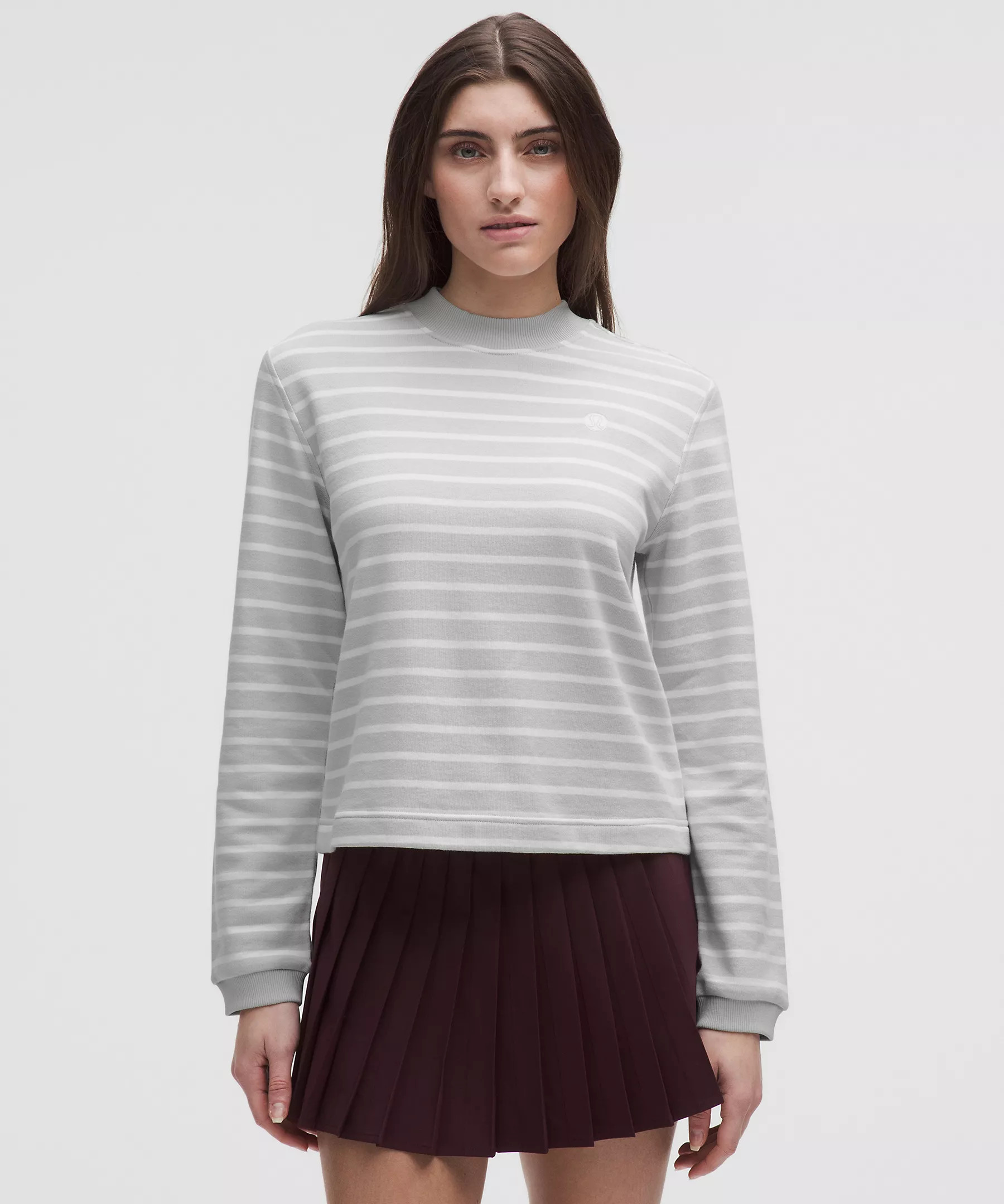 Cotton French Terry Crewneck Pullover | Lululemon (US)