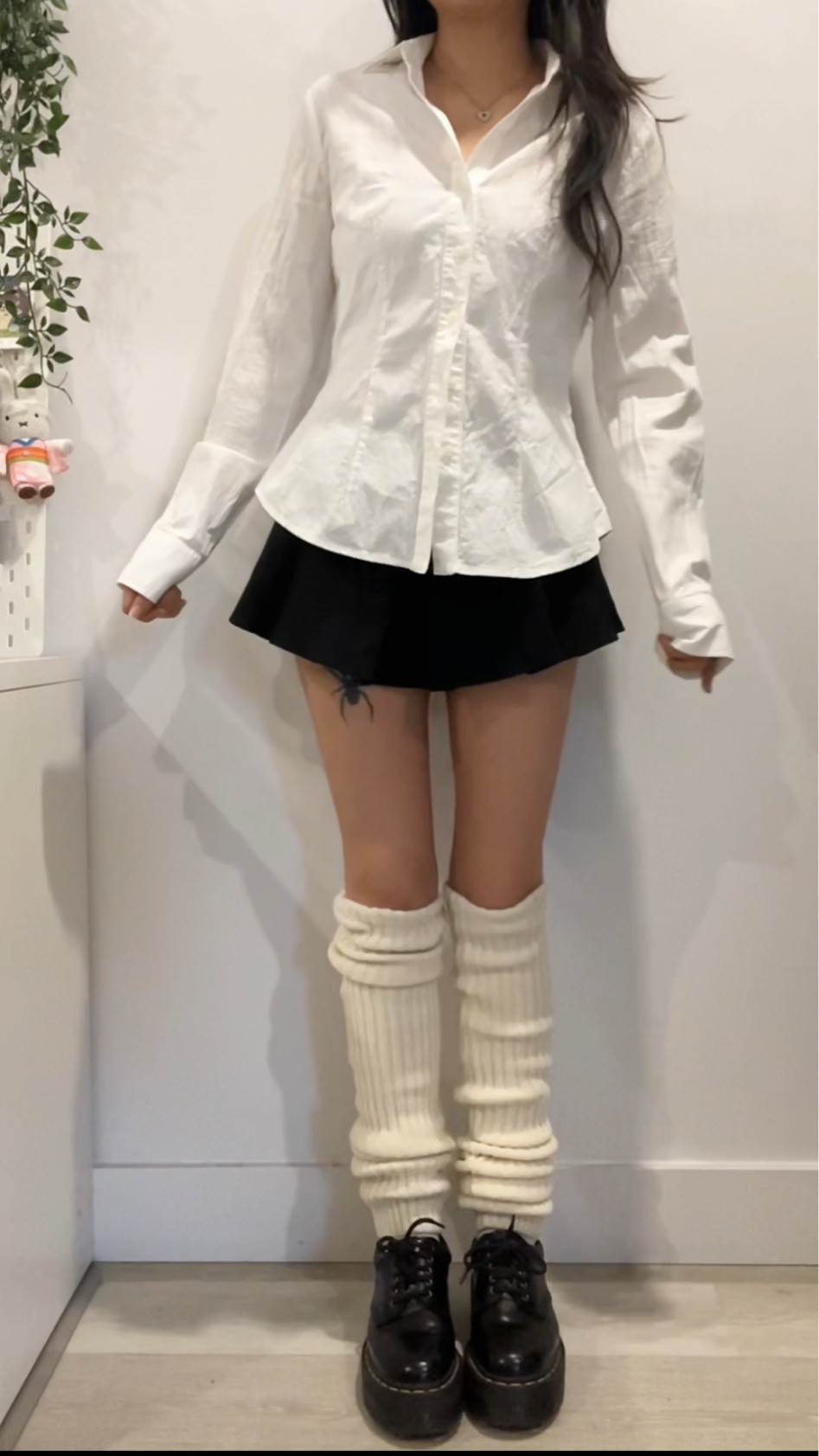 leg warmers from brandy!
skirt from the kript but a long time ago