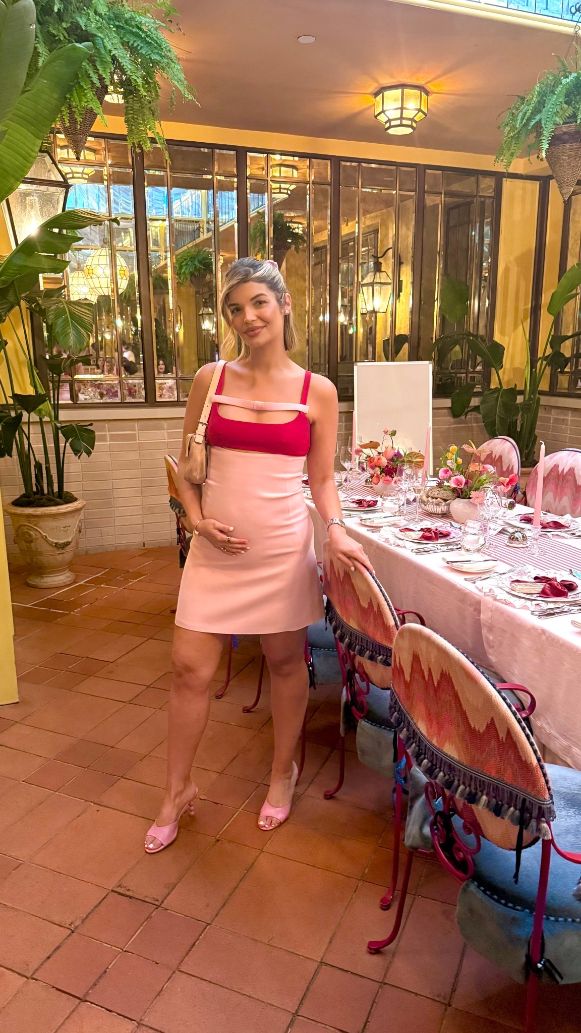 Baby Shower Fit: Pre-loved dress is Giambattista Valli and  Vintage Fendi Baguette from Vestiaire Collective. Shoes are old season LPA but I’ve linked similar options 💖

#LTKBump #LTKStyleTip #LTKParties