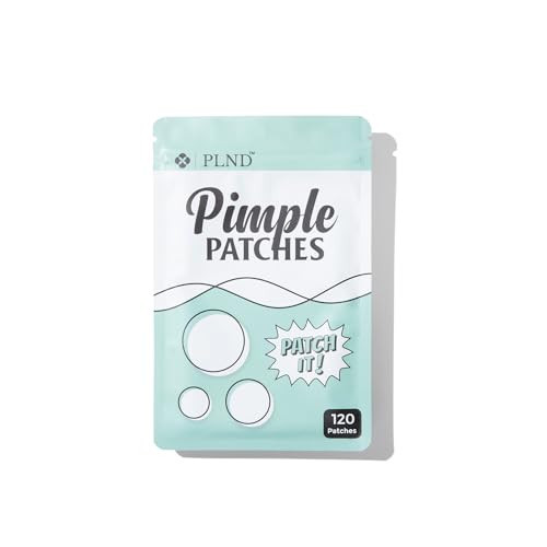 PLND Hydrocolloid Pimple Patches for Face - 120 Count Acne Patches - Invisible Acne Spot Treatment for All Skin Types - Multi-Size (12mm, 10mm, 8mm) - Quick & Effective, Ideal for Blemish Control | Amazon (US)
