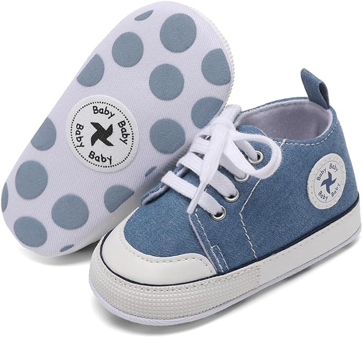 BEIDI Baby Girl Boy Shoes 0-18 Months,Infant Unique Essentials Gifts,Unisex Newborn Doll Slip-on ... | Amazon (US)