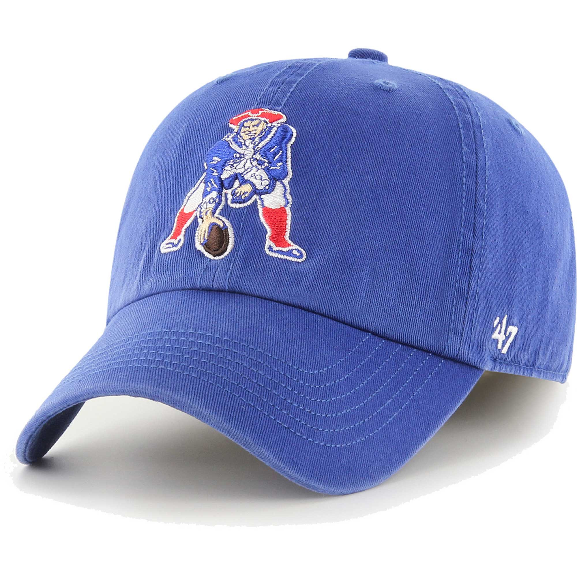 Men's '47 Royal New England Patriots Gridiron Classics Franchise Legacy Fitted Hat | Fanatics