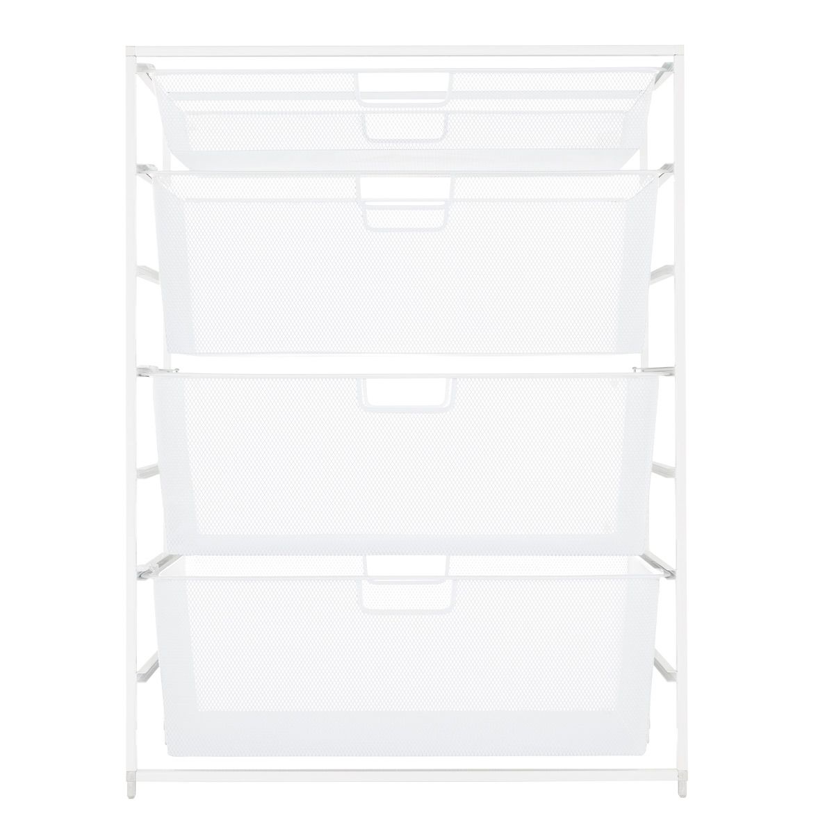 Elfa Wide Drawer Solution White | The Container Store