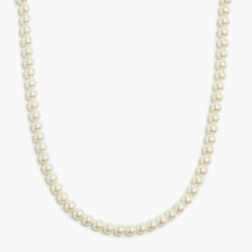 Pearl strand necklace | J.Crew Factory