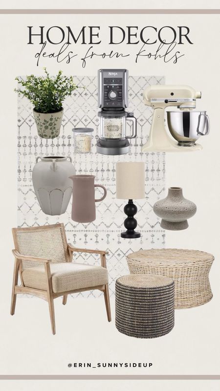 Home decor deals from Kohl’s 

Spring home decor | interior design 

#LTKhome #LTKsalealert #LTKSeasonal