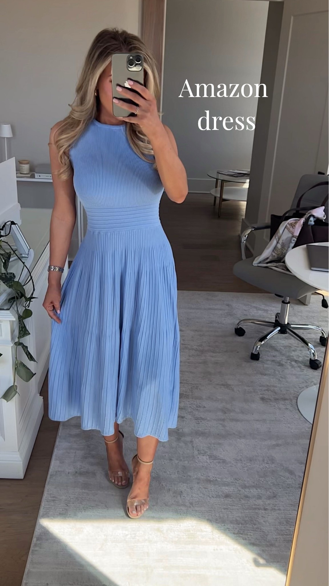 Obsessed with this dress for work! Makes for a perfect easy, business casual look for summer! 

All from Amazon!

#LTKWorkwear