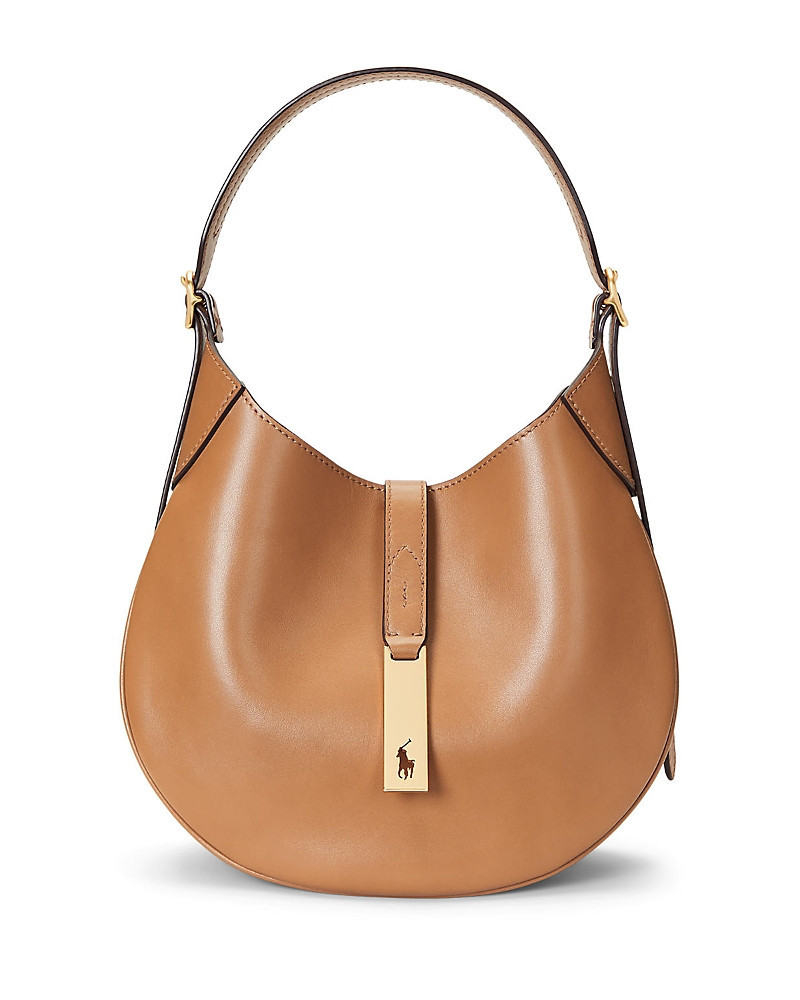 Polo Ralph Lauren Polo Id Leather Small Shoulder Bag | Bloomingdale's (US)