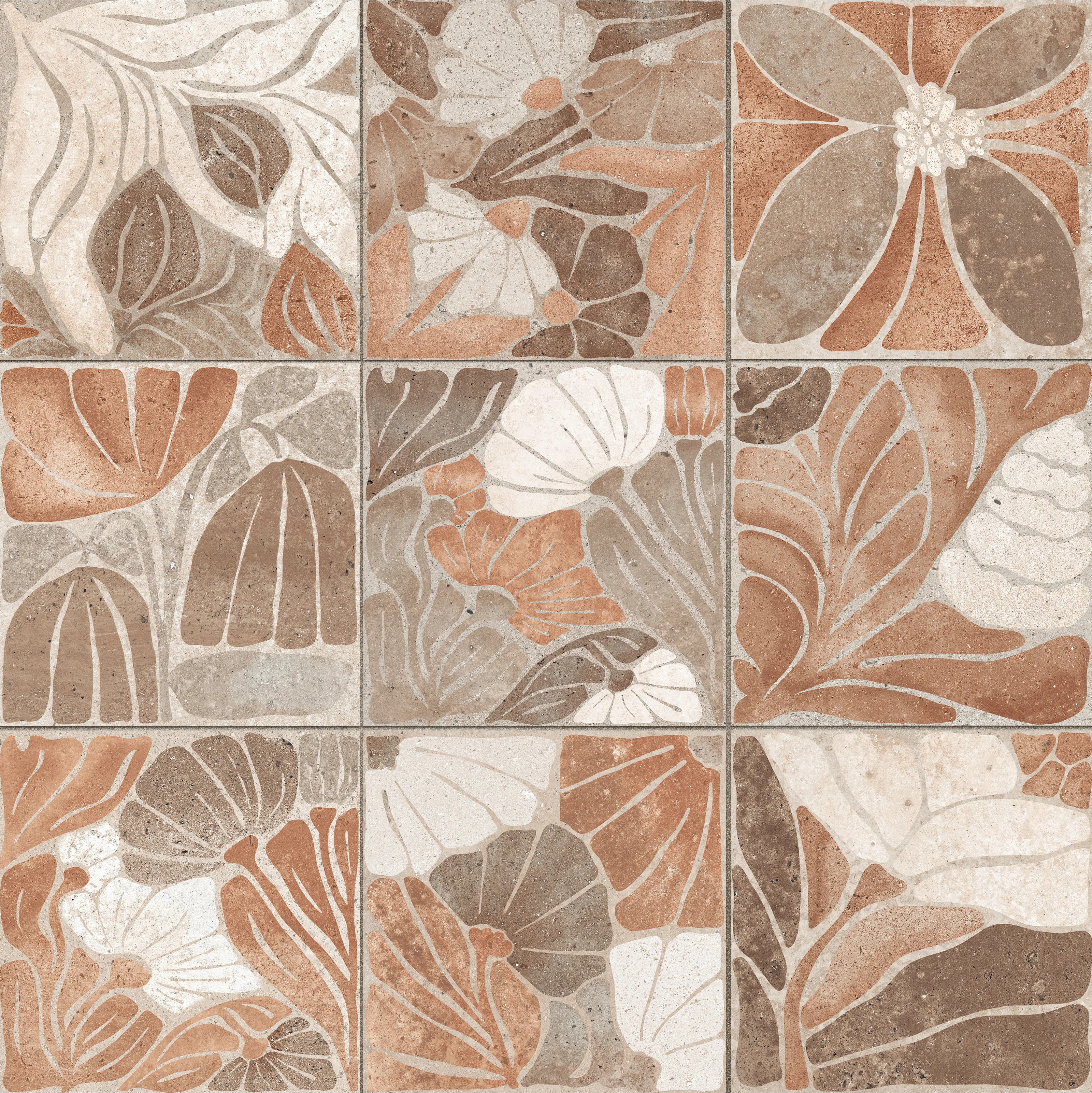 Adagio Decor 9-3/4 In. X 9-3/4 In. Porcelain Floor And Wall Tile | Wayfair North America
