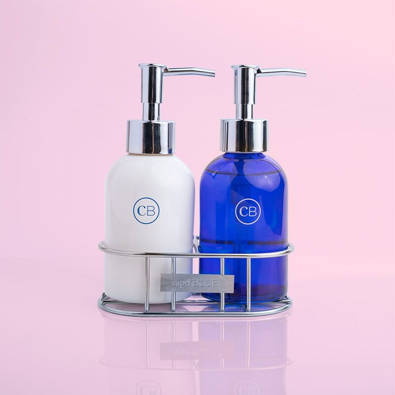 Aloha Orchid Sink Set - Hand Wash + Lotion Duo | Capri Blue | Capri-Blue