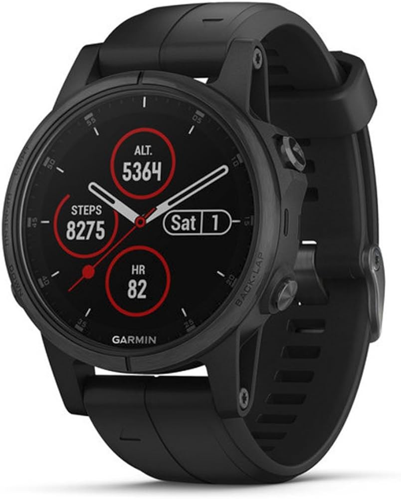 Garmin fenix 5s Plus, Smaller-Sized Multisport GPS Smartwatch, Features Color Topo Maps, Heart Ra... | Amazon (US)