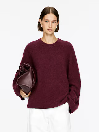 Alpaca-Wool Blend Jumper | Arket UK