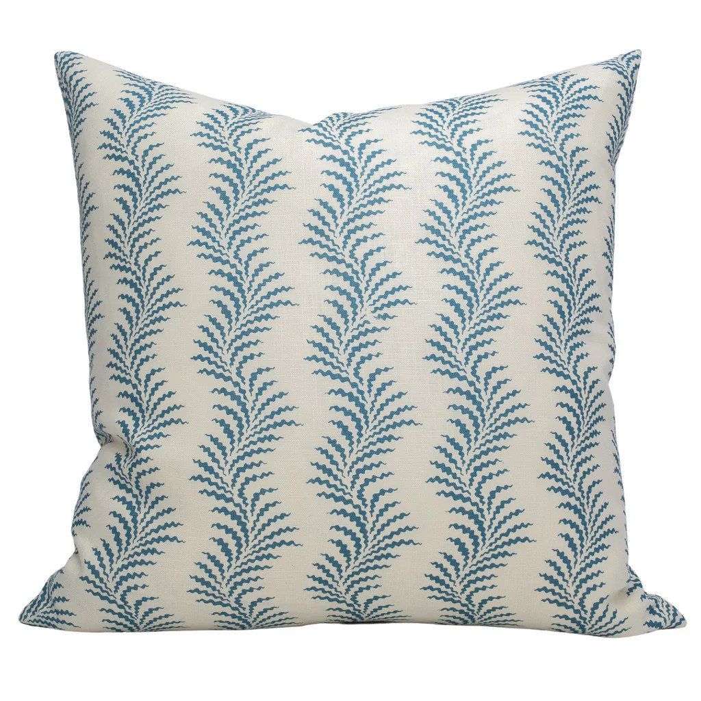 Scrolling Fern Silhouette Azure
    Soane Britain | Stuck on Hue