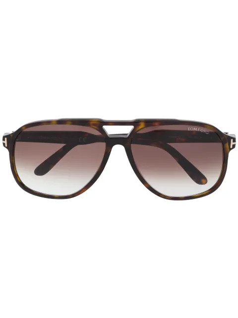 TOM FORD Eyewear Occhiali Da Sole Modello Aviator - Farfetch | Farfetch Global