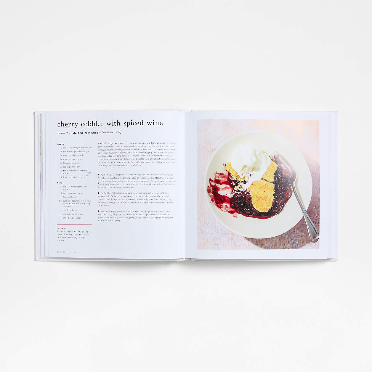 The Complete Baking for Two Cookbook by America's Test Kitchen | Crate & Barrel | Crate & Barrel