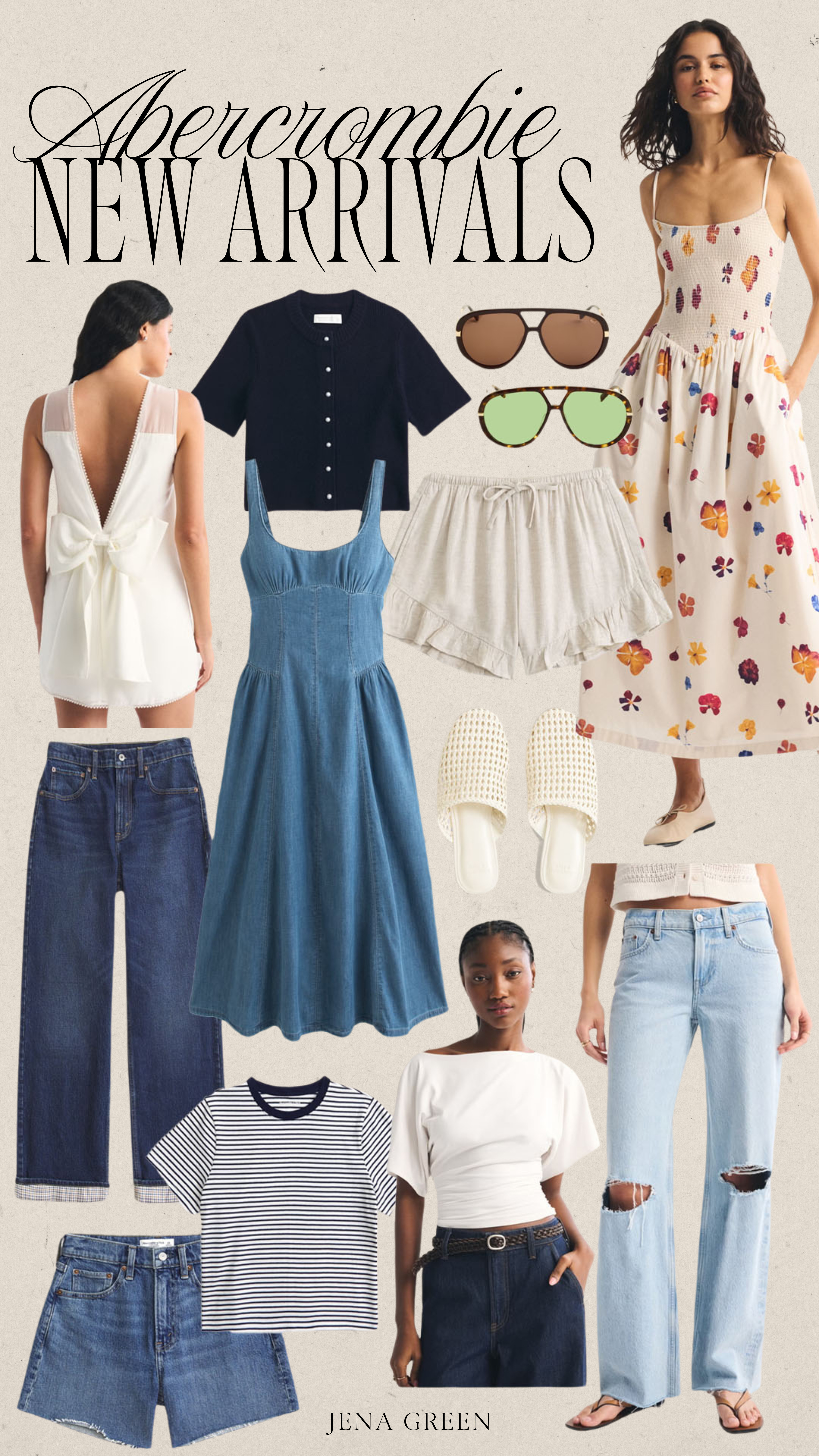 Abercrombie New Arrivals | Abercrombie New Fashion | Abercrombie Spring Fashion 

 #LTKgrwm #LTKootd #LTKSeasonal