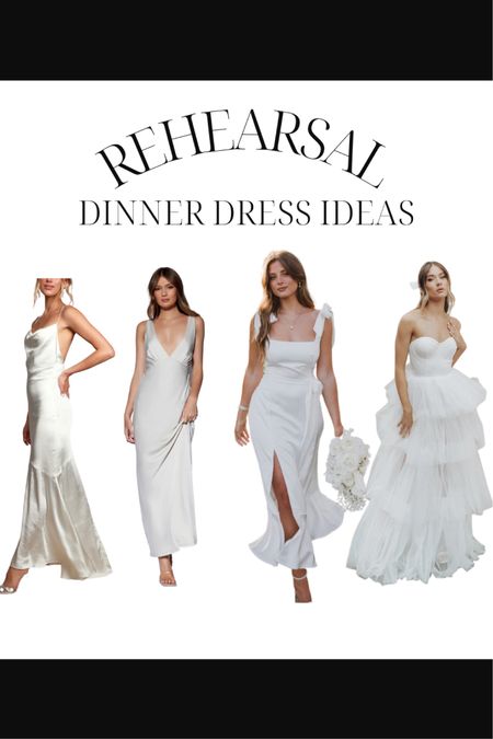 Rehearsal Dinner Dress Ideas for the Bride 💍

#LTKstyletip #LTKFind #LTKwedding