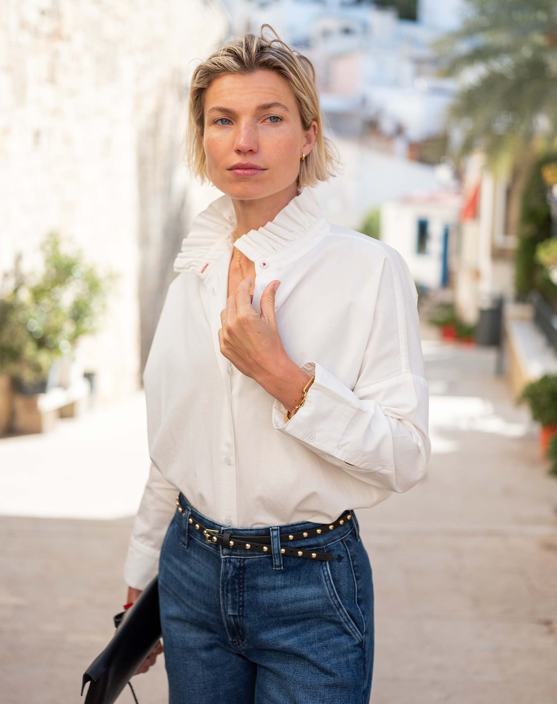 Emerson Elizabethan Collar Top | Mersea (US)