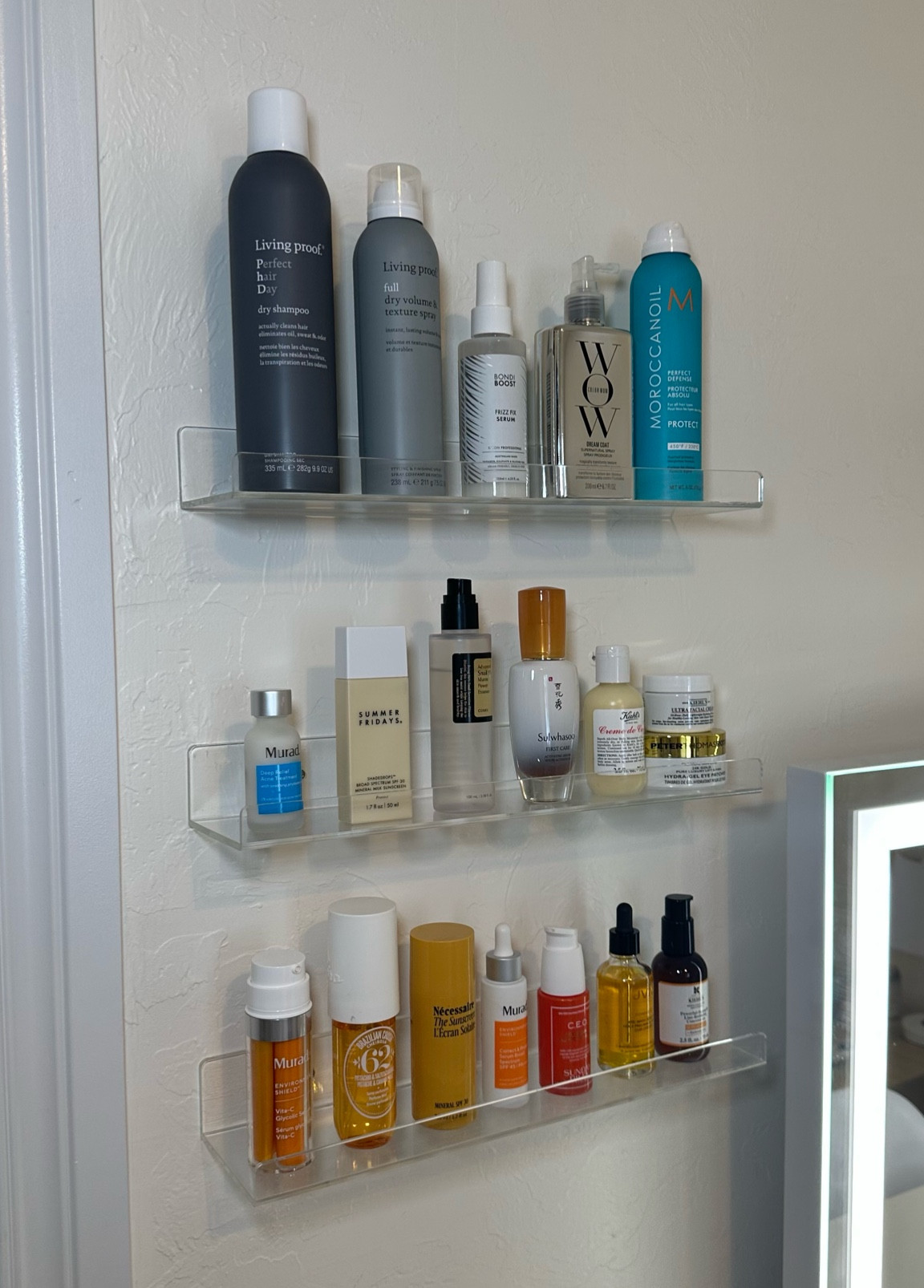 Acrylic floating shelves 

#LTKGiftGuide #LTKMostLoved #LTKhome