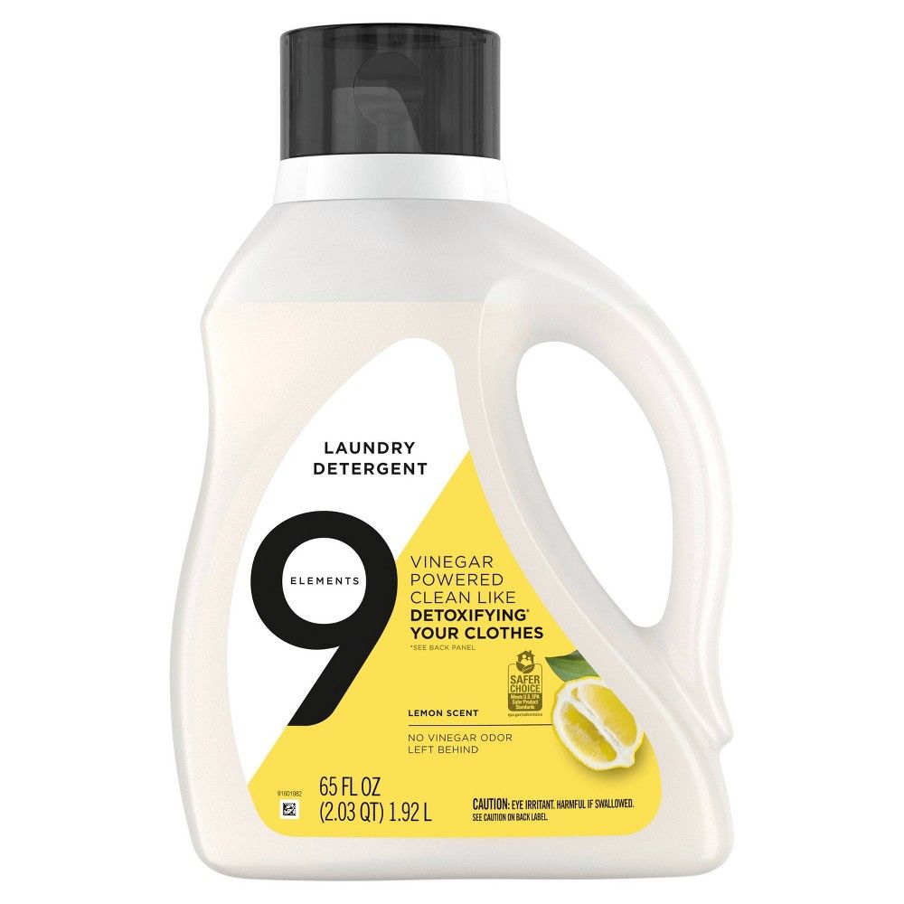 9 Elements Lemon Scent Liquid Laundry Detergent - 65 fl oz | Target