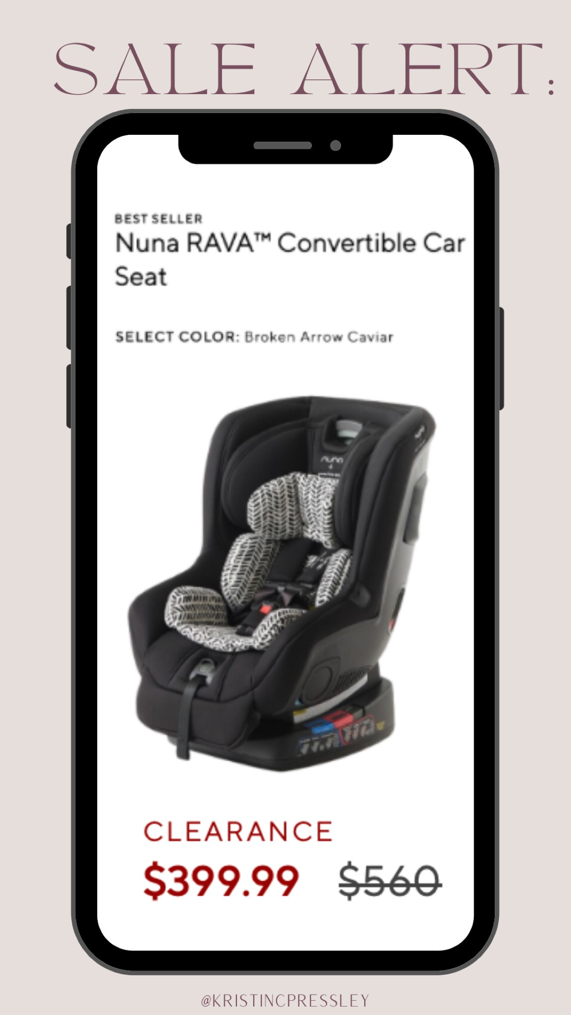 Nuna rava convertible car cheap seat sale