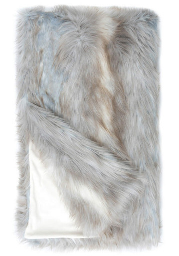 Limited Edition Siberian Fox Faux Fur Throws | Fabulous-Furs