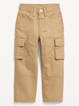 Baggy Barrel-Leg Cargo Jeans for Toddler Boys | Old Navy (CA)